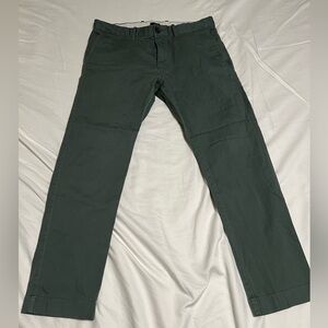J.Crew Flex Slim Chinos – Men’s 34x30 – Olive Green